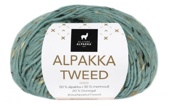 Utgående farge - Du store alpakka Alpakka tweed 124