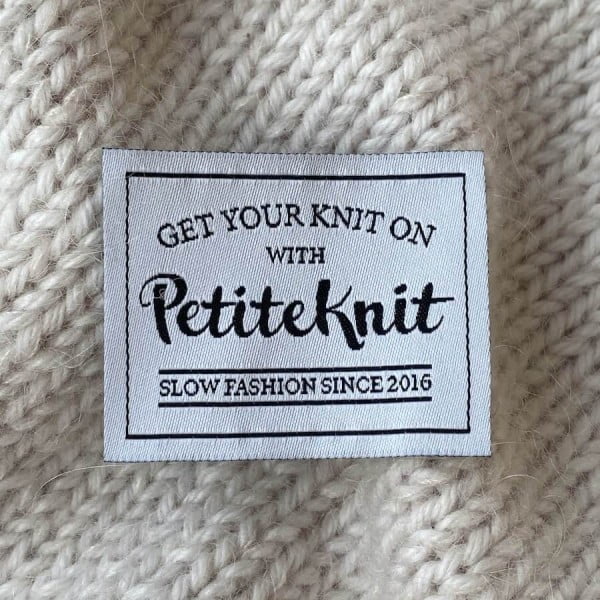 "Get Your Knit On"-label