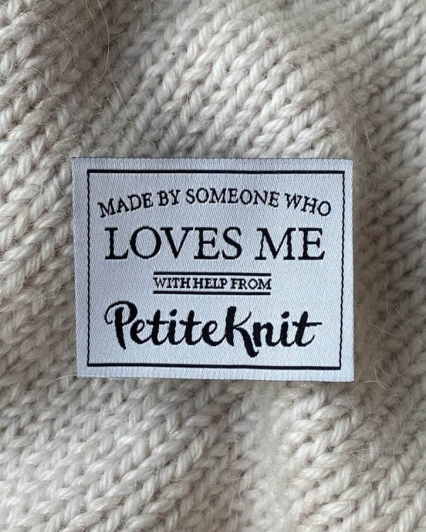 "Made By Someone Who Loves Me"-label