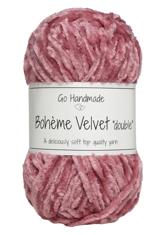 GH - Bohème velvet, Raspberry 17623