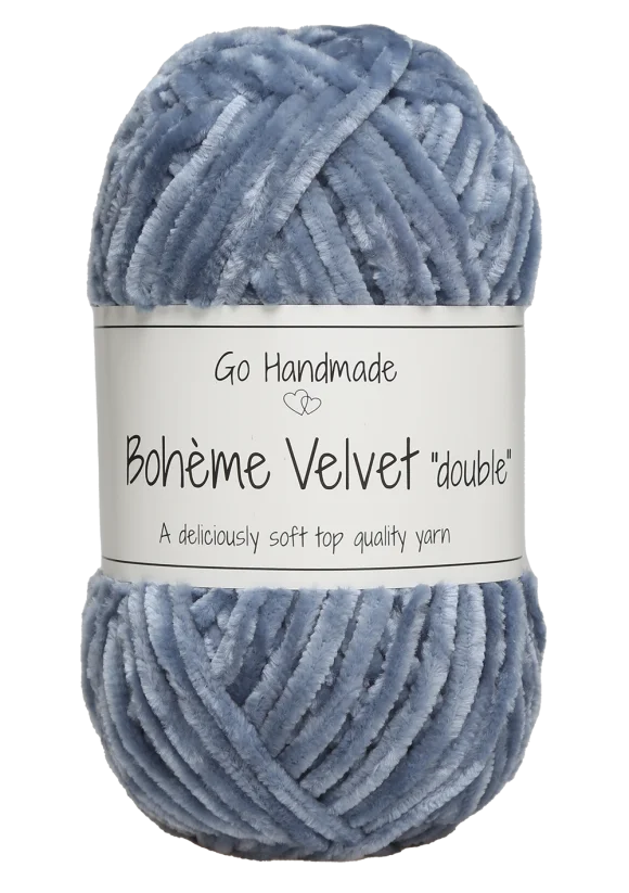 GH - Bohème velvet, Jeans blue 17626