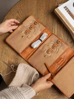 Project_7-Needle_Case-6124-Burned_Tan_Gold-4