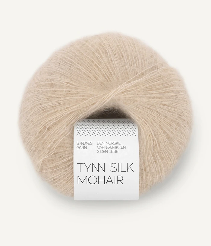 Sandnes - Tynn silk mohair