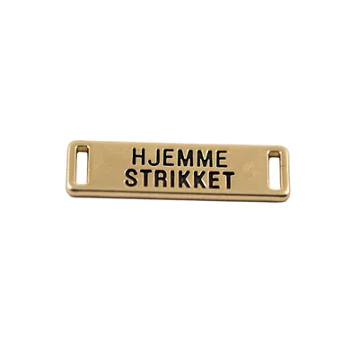 Metallmerke, ML1003 - Gull, hjemmestrikket