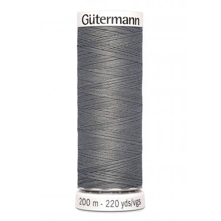 Gütermann - Sytråd 200m, mørk grå nr 496