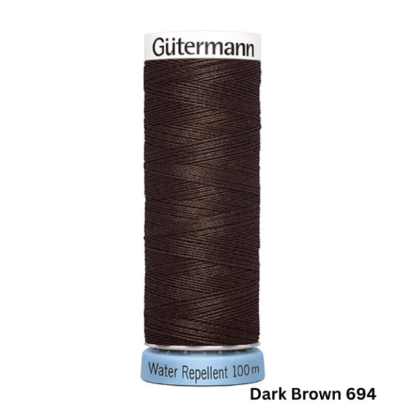 Gütermann - Sytråd 100m, mørke brun nr 694